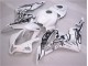 Preto Branco Carroçaria Honda CBR 600RR 2007-2008 Preto Branco Carroçaria Honda CBR 600RR 2007-2008