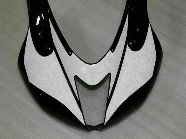 Preto Branco Carroçaria Kawasaki ZX6R 2007-2008 Preto Branco Carroçaria Kawasaki ZX6R 2007-2008