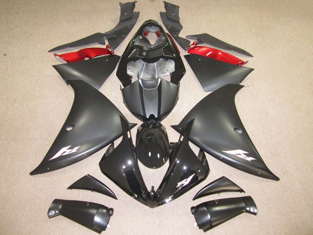 Preto Branco Decalque Carenagem Yamaha R1 2012-2014