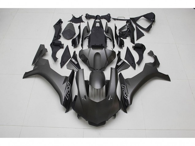 Preto Branco Decalque Carenagem Yamaha R1 2015-2019 Preto Branco Decalque Carenagem Yamaha R1 2015-2019