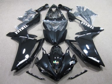 Preto Branco Decalque Kits Carenagem Yamaha R1 2007-2008