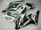Preto Branco Kit Carenagem Honda CBR 1000RR 2004-2005 Preto Branco Kit Carenagem Honda CBR 1000RR 2004-2005