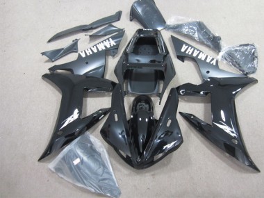 Preto Branco Kit Carenagem Yamaha R1 2002-2003