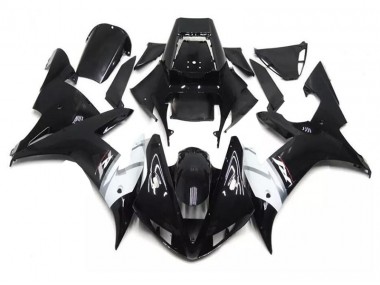 Preto Branco Kits Carenagem Yamaha R1 2002-2003