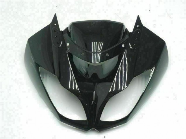Preto Branco Ninja 636 Carenagem Kawasaki ZX6R 2009-2012 Preto Branco Ninja 636 Carenagem Kawasaki ZX6R 2009-2012