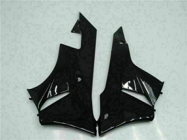 Preto Branco Ninja 636 Carenagem Kawasaki ZX6R 2009-2012 Preto Branco Ninja 636 Carenagem Kawasaki ZX6R 2009-2012