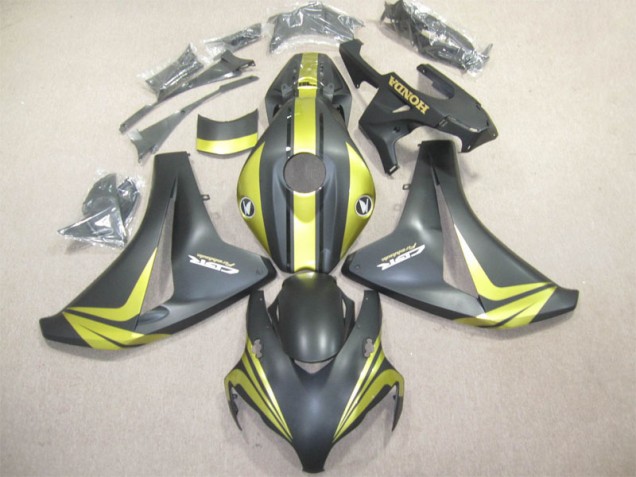 Preto Branco Verde Carenagem Honda CBR 1000RR 2008-2011 Preto Branco Verde Carenagem Honda CBR 1000RR 2008-2011