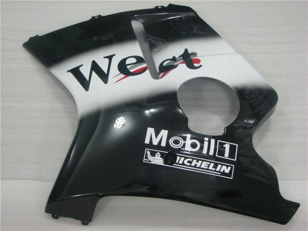 Preto Branco West Carenagem Honda CBR 1100 XX 1996-2007