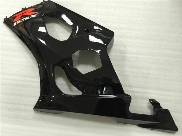 Preto Brilhante Abs Carenagem Suzuki GSXR 1000 K3 2003-2004 Preto Brilhante Abs Carenagem Suzuki GSXR 1000 K3 2003-2004