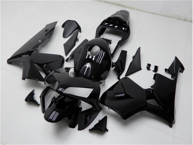 Preto Brilhante Abs Kits Carenagem Honda CBR 600RR 2003-2004 Preto Brilhante Abs Kits Carenagem Honda CBR 600RR 2003-2004