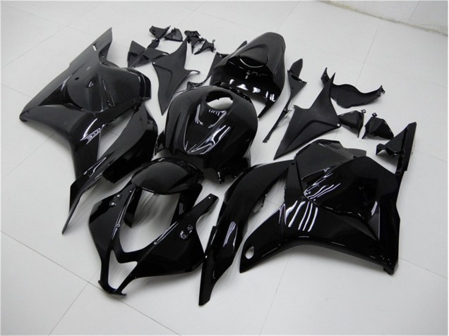Preto Brilhante Carenagem Honda CBR 600RR 2009-2012 Preto Brilhante Carenagem Honda CBR 600RR 2009-2012