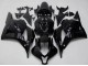 Preto Brilhante Carenagem Honda CBR 600RR 2009-2012 Preto Brilhante Carenagem Honda CBR 600RR 2009-2012