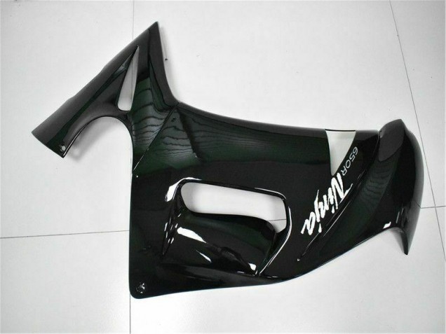 Preto Brilhante Carenagem Kawasaki EX650 2006-2008 Preto Brilhante Carenagem Kawasaki EX650 2006-2008