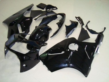 Preto Brilhante Carenagem Kawasaki ZX12R 2000-2001