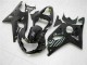 Preto Brilhante Carenagem Suzuki GSXR 1000 K1 2000-2002 Preto Brilhante Carenagem Suzuki GSXR 1000 K1 2000-2002