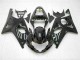 Preto Brilhante Carenagem Suzuki GSXR 1000 K1 2000-2002 Preto Brilhante Carenagem Suzuki GSXR 1000 K1 2000-2002