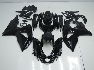 Preto Brilhante Carenagem Suzuki GSXR 1000 K9 2009-2016