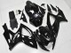 Preto Brilhante Carenagem Suzuki GSXR 600 / 750 K6 2006-2007 Preto Brilhante Carenagem Suzuki GSXR 600 / 750 K6 2006-2007