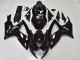 Preto Brilhante Carenagem Suzuki GSXR 600 / 750 K6 2006-2007 Preto Brilhante Carenagem Suzuki GSXR 600 / 750 K6 2006-2007