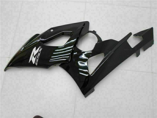Preto Brilhante Carroçaria Suzuki GSXR 1000 K5 2005-2006 Preto Brilhante Carroçaria Suzuki GSXR 1000 K5 2005-2006