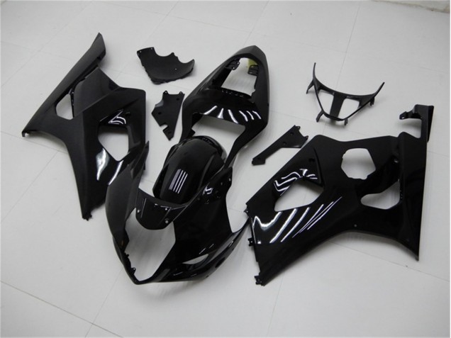 Preto Brilhante Injeção Kit Carenagem Suzuki GSXR 1000 K3 2003-2004 Preto Brilhante Injeção Kit Carenagem Suzuki GSXR 1000 K3 2003-2004