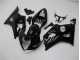 Preto Brilhante Injeção Kit Carenagem Suzuki GSXR 1000 K3 2003-2004 Preto Brilhante Injeção Kit Carenagem Suzuki GSXR 1000 K3 2003-2004