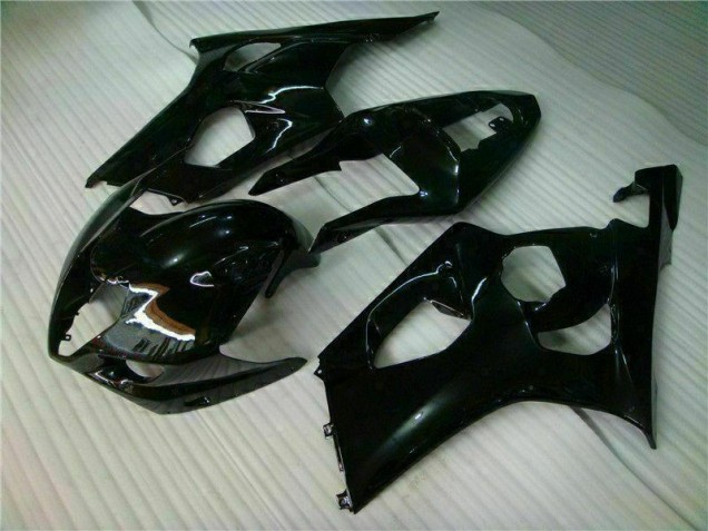 Preto Brilhante Injeção Kits Carenagem Suzuki GSXR 1000 K3 2003-2004 Preto Brilhante Injeção Kits Carenagem Suzuki GSXR 1000 K3 2003-2004