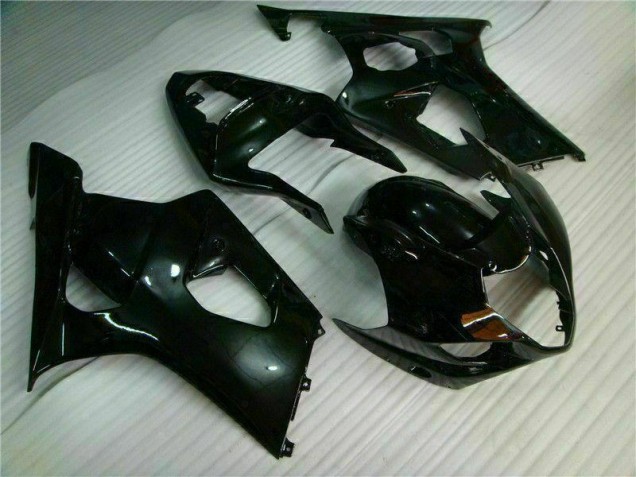 Preto Brilhante Injeção Kits Carenagem Suzuki GSXR 1000 K3 2003-2004 Preto Brilhante Injeção Kits Carenagem Suzuki GSXR 1000 K3 2003-2004