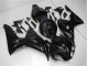 Preto Brilhante Kit Carenagem Honda CBR 1000RR 2006-2007 Preto Brilhante Kit Carenagem Honda CBR 1000RR 2006-2007