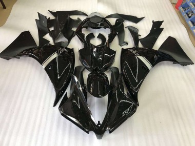 Preto Brilhante Kits Carenagem Yamaha R1 2012-2014