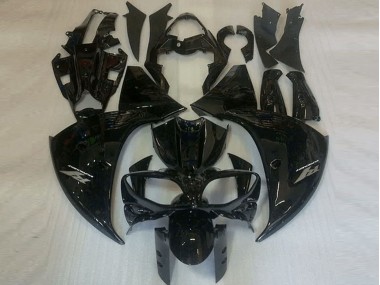 Preto Brilhante Plásticos Yamaha R1 2009-2011