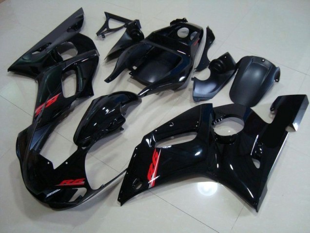 Preto Brilhante Vermelho Decalques Carenagem & Plástico Yamaha R6 1998-2002 Preto Brilhante Vermelho Decalques Carenagem & Plástico Yamaha R6 1998-2002