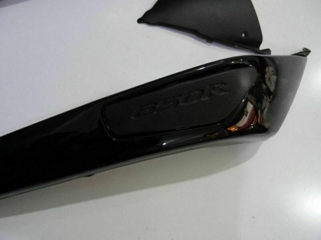 Preto Carenagem Kawasaki EX650 2009-2011 Preto Carenagem Kawasaki EX650 2009-2011