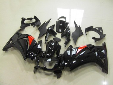 Preto Carenagem Kawasaki ZX 250R 2008-2012