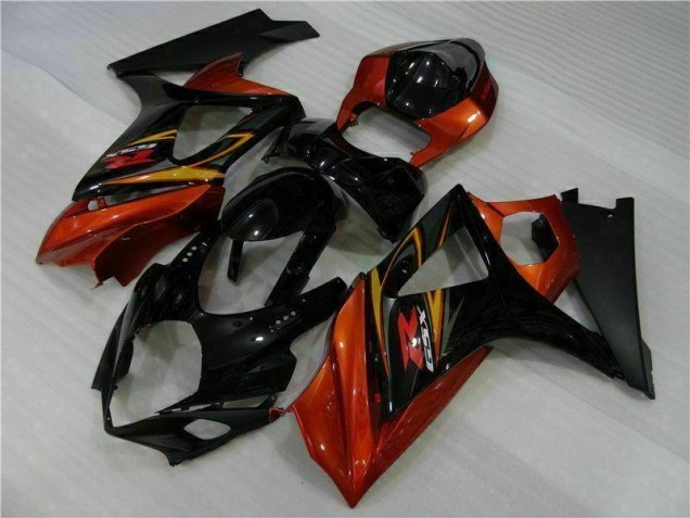 Preto Carenagem & Plástico Suzuki GSXR 1000 K7 2007-2008 Preto Carenagem & Plástico Suzuki GSXR 1000 K7 2007-2008