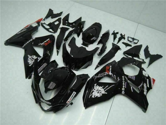 Preto Carenagem & Plástico Suzuki GSXR 1000 K9 2009-2016 Preto Carenagem & Plástico Suzuki GSXR 1000 K9 2009-2016