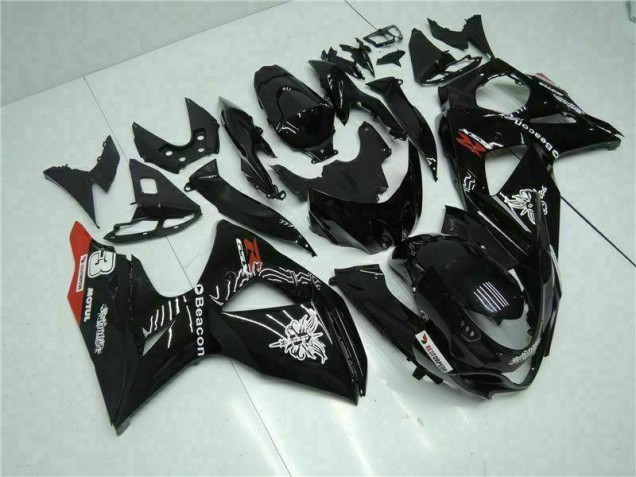 Preto Carenagem & Plástico Suzuki GSXR 1000 K9 2009-2016 Preto Carenagem & Plástico Suzuki GSXR 1000 K9 2009-2016