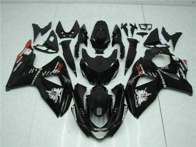 Preto Carenagem & Plástico Suzuki GSXR 1000 K9 2009-2016 Preto Carenagem & Plástico Suzuki GSXR 1000 K9 2009-2016