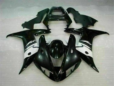 Preto Carenagem & Plástico Yamaha R1 2002-2003