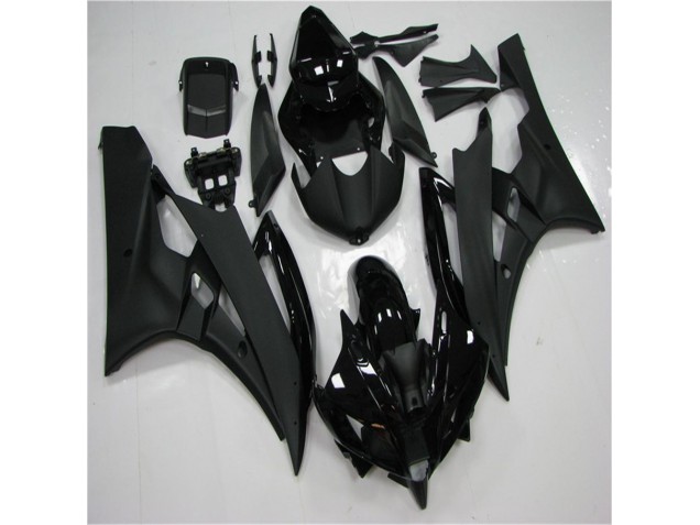 Preto Carenagem & Plástico Yamaha R6 2006-2007 Preto Carenagem & Plástico Yamaha R6 2006-2007