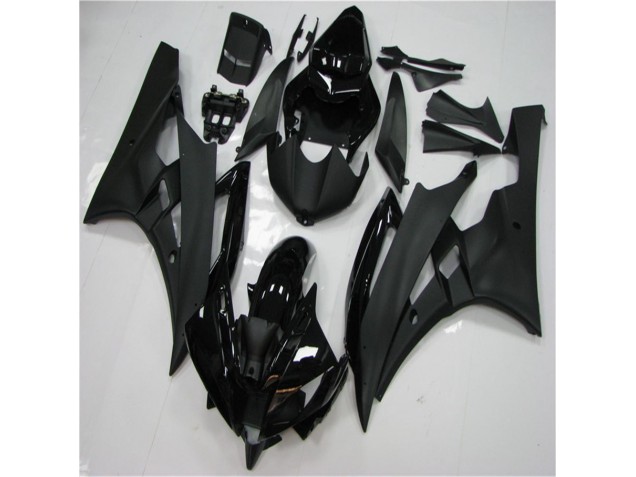 Preto Carenagem & Plástico Yamaha R6 2006-2007 Preto Carenagem & Plástico Yamaha R6 2006-2007