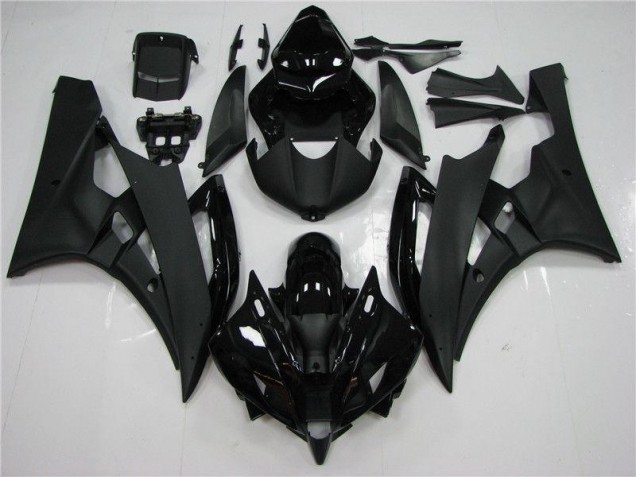 Preto Carenagem & Plástico Yamaha R6 2006-2007 Preto Carenagem & Plástico Yamaha R6 2006-2007