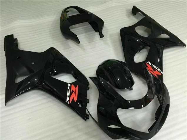 Preto Carenagem Suzuki GSXR 1000 K1 2000-2002 Preto Carenagem Suzuki GSXR 1000 K1 2000-2002