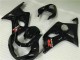 Preto Carenagem Suzuki GSXR 1000 K1 2000-2002 Preto Carenagem Suzuki GSXR 1000 K1 2000-2002