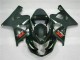 Preto Carenagem Suzuki GSXR 600 / 750 K4 2004-2005 Preto Carenagem Suzuki GSXR 600 / 750 K4 2004-2005