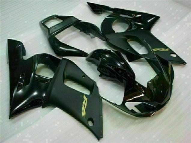 Preto Carenagem Yamaha R6 1998-2002 Preto Carenagem Yamaha R6 1998-2002
