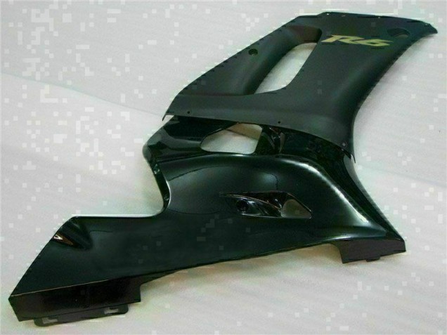 Preto Carenagem Yamaha R6 1998-2002 Preto Carenagem Yamaha R6 1998-2002