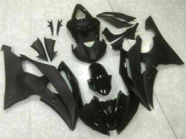 Preto Carroçaria Yamaha R6 2008-2016 Preto Carroçaria Yamaha R6 2008-2016