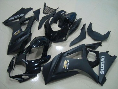 Preto Estilo OEM Carenagem Suzuki GSXR 1000 K7 2007-2008