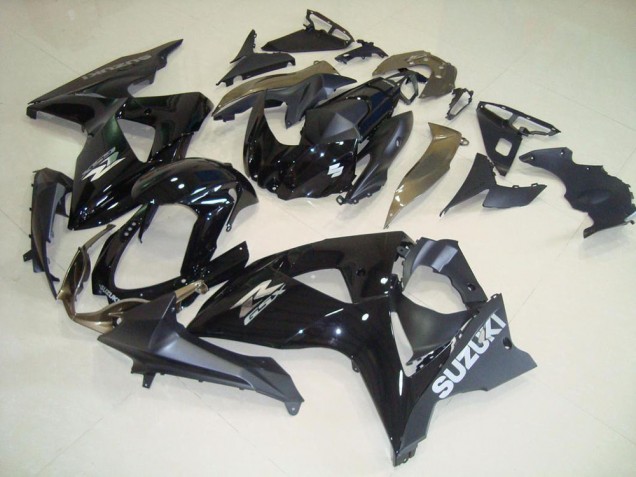 Preto Estilo OEM Carenagem Suzuki GSXR 1000 K9 2009-2016 Preto Estilo OEM Carenagem Suzuki GSXR 1000 K9 2009-2016